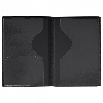 Обложка для паспорта "Passport Map", мягкая экокожа, коричневая, STAFF, 238876