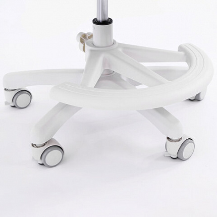 Кресло детское с подставкой для ног BRABIX KIDS "MG-215", сетка/ткань TW, голубое, 533312