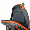 Рюкзак BRAUBERG DELTA универсальный, 3 отделения, серый/оранжевый, "SpeedWay 2", 46х32х19 см, 224448