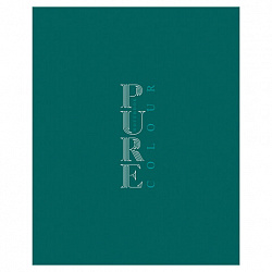 Тетрадь А5, 96 л., HATBER-ECO, скоба, офсет №2, ЭКОНОМ, клетка, обложка картон, PURE colour, "Малахит", 092126, 96Т5C1_34815