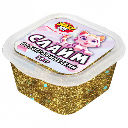 Слайм МИКС, 50 г, АССОРТИ, 8 видов, JOLLY JOT (ДЖОЛЛИ ДЖОТ), 667320