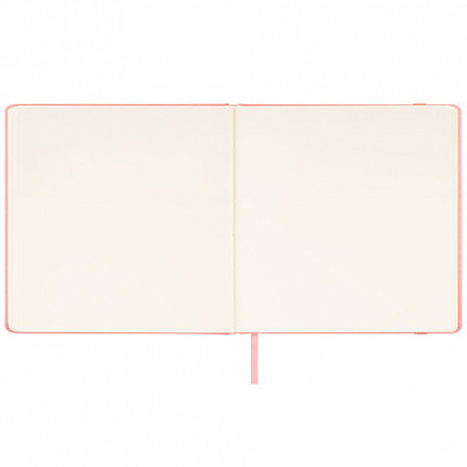 Скетчбук, слоновая кость 140 г/м2 200х200 мм, 80 л., КОЖЗАМ, резинка, BRAUBERG ART CLASSIC, пастель розовый, 116880
