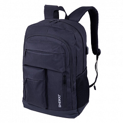 Рюкзак HEIKKI CONCORDANCE (ХЕЙКИ) универсальный, отделение для ноутбука, черный, 47x32x15 см, 273892