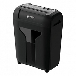 Уничтожитель (шредер) BRAUBERG CMK-1017х, 4 уровень секретности, 4х38 мм, 10 листов, корзина 17 литров, 533129