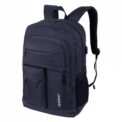 Рюкзак HEIKKI CONCORDANCE (ХЕЙКИ) универсальный, отделение для ноутбука, черный, 47x32x15 см, 273892