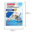 Папки-файлы перфорированные А4 BRAUBERG "EXTRA 600", КОМПЛЕКТ 100 шт., матовые, ПЛОТНЫЕ, 60 мкм, 229664