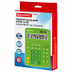 Калькулятор настольный BRAUBERG EXTRA-12-DG (206x155 мм), 12 разрядов, двойное питание, ЗЕЛЕНЫЙ, 250483