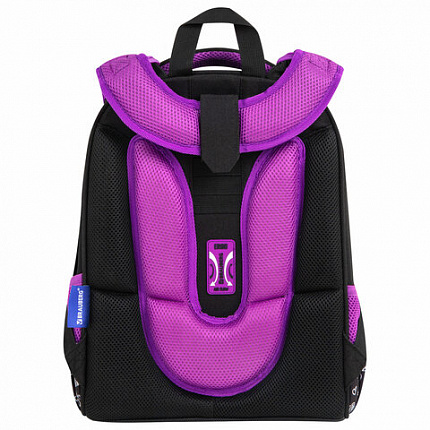 Ранец BRAUBERG PREMIUM, 2 отделения, с брелком, "Anime movie", 38х29х16 см, 272018