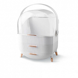 Органайзер (бьюти бокс) для хранения косметики, духов, мелочей, STYLE, 34х19х28,5 см, DASWERK (ДАСВЕРК), 608473