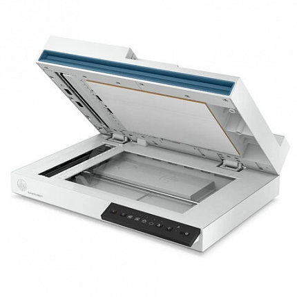 Сканер планшетный HP ScanJet Pro 2600 f1, А4, 25 стр/мин, 1200x1200, ДАПД, 20G05A