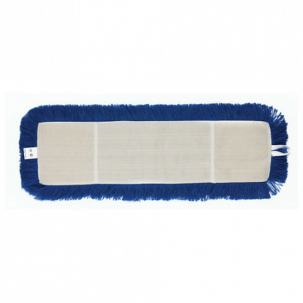 Насадка МОП плоская 80 см для швабры-рамки, карманы, СУХАЯ УБОРКА, акрил, LAIMA EXPERT, 605321