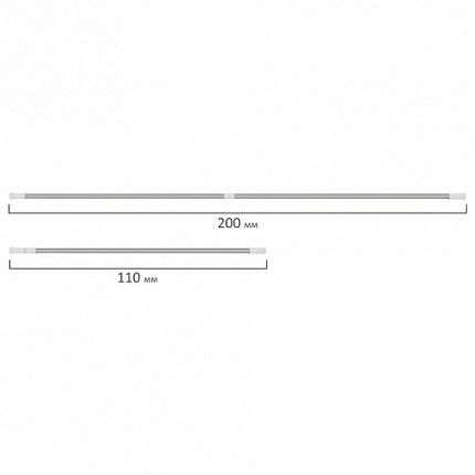 Карниз штанга для ванной телескопический 110-200 см, нержавеющая сталь, PRIMILA (ПРИМИЛА), 700108