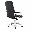 Кресло офисное "Бостон", CH-277, хром, ткань, черный (М-16)