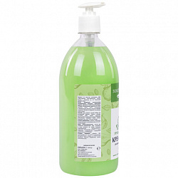 Мыло-крем жидкое 1 л, ЗОЛОТОЙ ИДЕАЛ "Груша и миндаль", дозатор, 609426