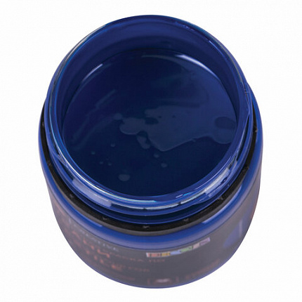 Краска по ткани акриловая "Декола", банка 50 мл, синяя темная, Невская Палитра, 4128517