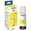 Чернила EPSON 112 (C13T06C44A) для СНПЧ EPSON L11160 /L15150 /L15160 /L6550/L6570, желтые, ОРИГИНАЛЬНЫЕ