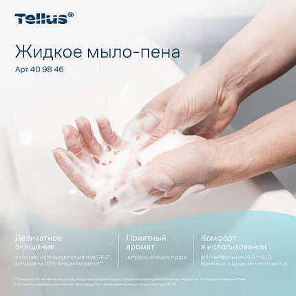 Мыло-пена для специальных диспенсеров 5 л TORK, артикул 409846