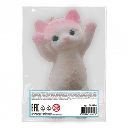 Игрушка-антистресс МЕГА СКВИШ "Большой кот-обнимашка", 20 см, JOLLY JOT (ДЖОЛЛИ ДЖОТ), 665824