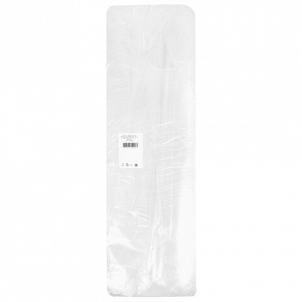 Пакеты фасовочные ПРОЧНЫЕ, первичный ПВД 60х90 см, КОМПЛЕКТ 100 шт., 50 мкм