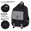 Рюкзак BRAUBERG SNAP, 2 отделения, 3 кармана, "Stylish checks", 39х28х16 см, 273130