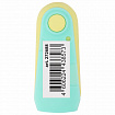 Ластик BRAUBERG "ULTRA PASTEL", 57х24х15 мм, пастельные цвета ассорти, бирюзовый пластиковый держатель, 272688