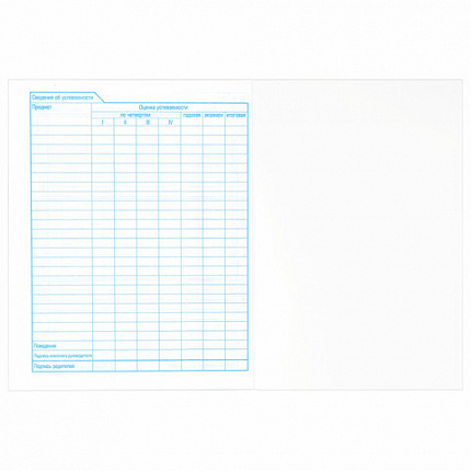 Дневник БЕЛЫЙ, HATBER, на скобе, обложка мелованный картон, 005189, 40Д5B_03610