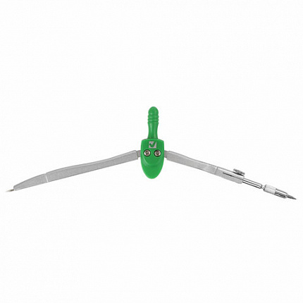 Циркуль BRAUBERG "Klasse", 125 мм, туба, классный, 210314