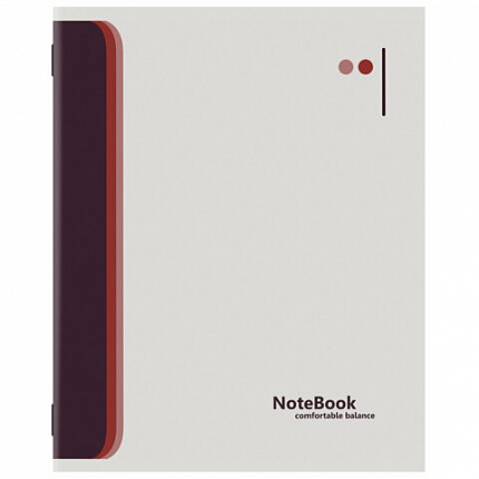 Тетрадь А5, 40 л., STAFF, скоба, клетка, офсет №2 ЭКОНОМ, обложка картон, СВЕТЛАЯ, 405623