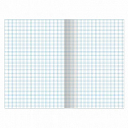 Тетрадь А4, 96 л., BRAUBERG, скоба, клетка, глянцевый лак, "Monocolor", (микс в спайке), 405322