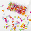 Набор для создания бижутерии и украшений BEADS SET, 200 элементов, 10 видов, прозрачные, BRAUBERG KIDS, 664694