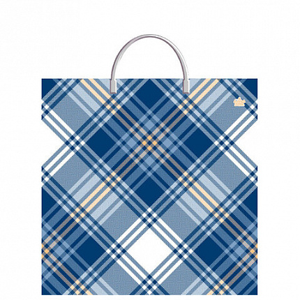 Пакет с пластиковой ручкой ПВД, 36х37 см, "Адмирал", 100 мкм, н00129222