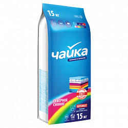 Стиральный порошок автомат для цветного белья 15кг ЧАЙКА "Северное сияние", СОНЦА Бел, 86515