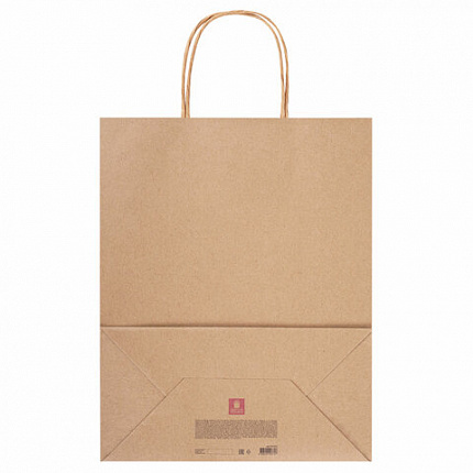 Пакет подарочный (1 штука) 26x13x32 см, скретч-слой + стилус, "Kraft Mix", ассорти, ЗОЛОТАЯ СКАЗКА, 591972