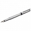 Ручка подарочная перьевая GALANT "SPIGEL", корпус серебристый, детали хромированные, узел 0,8 мм, 143530