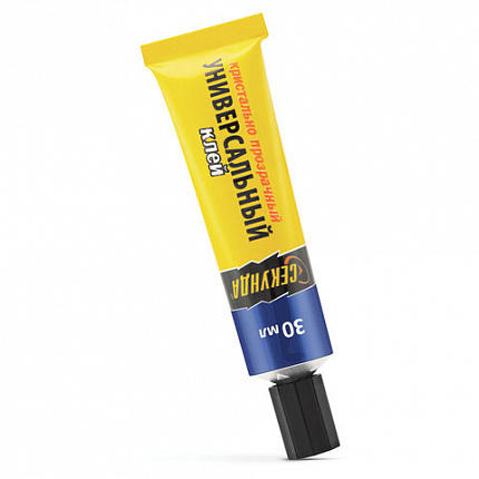 Клей универсальный СЕКУНДА, 30 мл, в шоу-боксе, 403-158/403-232