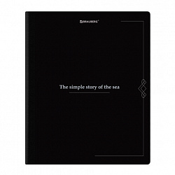 Тетрадь А5 96 л. BRAUBERG, на сшивке с корешком, клетка, обложка картон, "Vintage", 405290