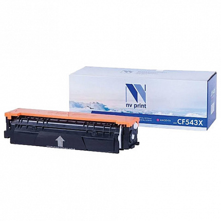 Картридж лазерный NV PRINT (NV-CF543X) для HP M254dw/M254nw/MFP M280nw/M281fdw, пурпурный, ресурс 2500 страниц