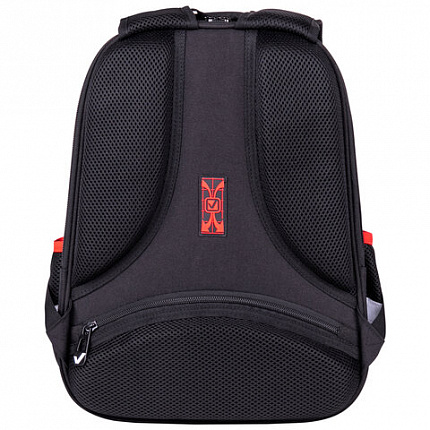 Ранец BRAUBERG FIT, 2 отделения, "Разноцветный лев", 38х27х14 см, 270618