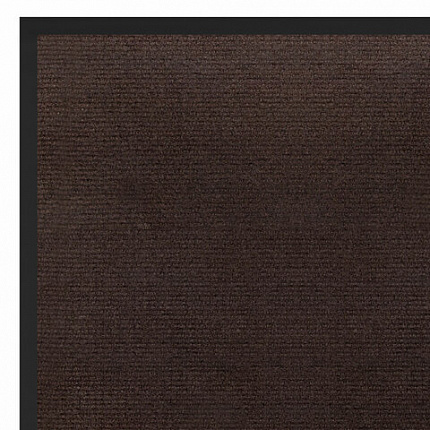 Коврик придверный 90х150 см, КОРИЧНЕВЫЙ, влаго-грязезащитный, 300 г/м2, рубчик, PRIMILA (ПРИМИЛА) STANDARD, 701017