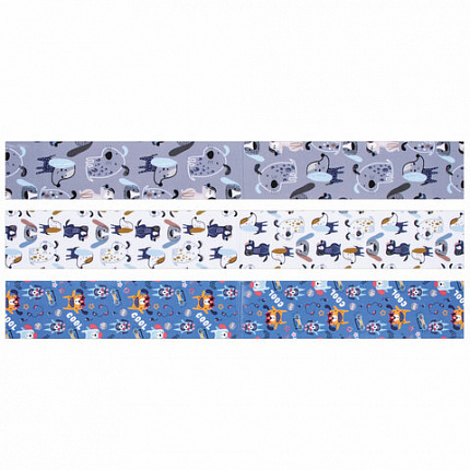 Закладки для книг с магнитом "ВЕРНЫЕ ДРУЗЬЯ", набор 6 шт., блестки, 25x196 мм, ЮНЛАНДИЯ, 111641