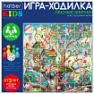 Игра-ходилка настольная детская, АССОРТИ, 5 сюжетов, HATBER