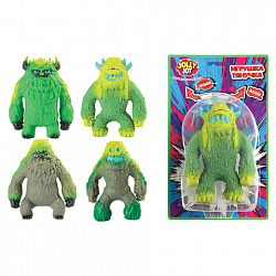 Игрушка-антистресс "ЛЕСНОЙ МОНСТР", 14 см, ассорти 4 вида, JOLLY JOT (ДЖОЛЛИ ДЖОТ), 665779