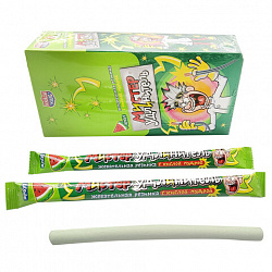 Жевательная резинка с кислой пудрой "Мистер удлинитель", арбуз, 18 г, КАНДИ КЛАБ, GUM044-1