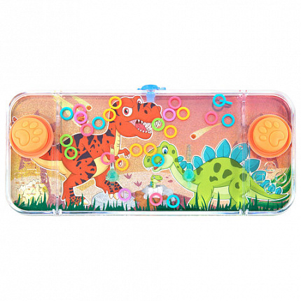 Водная игра ДИНОЗАВРИКИ, 15х7 см, колечки, ассорти, 4 вида, JOLLY JOT (ДЖОЛЛИ ДЖОТ), 665998