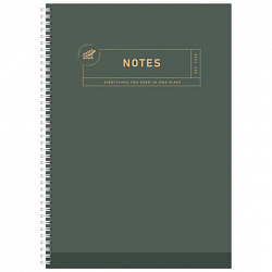 Тетрадь А4 96 л. STAFF College гребень, клетка, офсет №2 ЭКОНОМ, обложка картон, ОДНОТОННАЯ, 405618