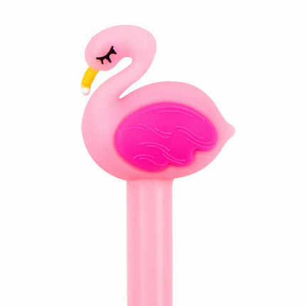 Ручка с топпером шариковая ЮНЛАНДИЯ "Лебедь", корпус ассорти, СИНЯЯ, пишущий узел 0,7 мм, 143801