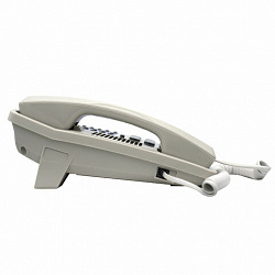 Телефон RITMIX RT-495 white, АОН, спикерфон, память 60 номеров, тональный / импульсный режим, белый, 80002153