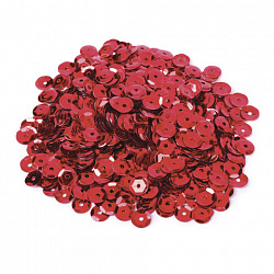 Пайетки для творчества "Классика", оттенки красного, 6 мм, 30 грамм, ОСТРОВ СОКРОВИЩ, 661274 Пайетки для творчества "Классика", оттенки красного, 6 мм, 30 грамм, ОСТРОВ СОКРОВИЩ, 661274