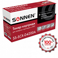 Картридж лазерный SONNEN (SS-SCX-D4200A) для SAMSUNG SCX-4200/4220, ВЫСШЕЕ КАЧЕСТВО, ресурс 2500 стр., 362910