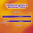 Фломастеры ЮНЛАНДИЯ 12 цветов, "УРОКИ РИСОВАНИЯ", вентилируемый колпачок, ПВХ, 151416